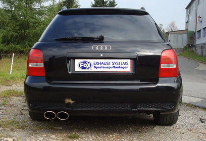 Audi RS4 B5 Endschalldämpfer - 2x115x85 Typ 32