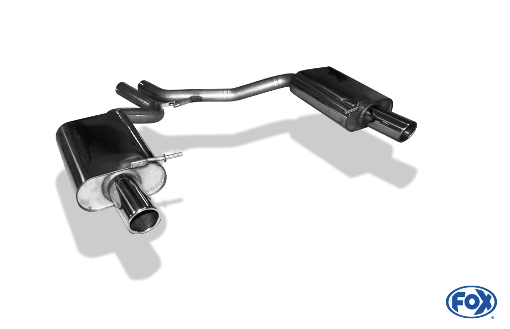 Audi A4 Typ B6 Endschalldämpfer rechts/links - 1x90 Typ 16 rechts/links