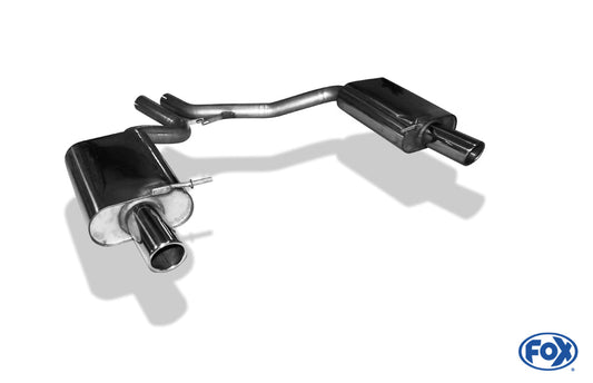 Audi A4 Typ B6 Endschalldämpfer rechts/links - 1x90 Typ 16 rechts/links