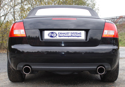 Audi A4 Typ B7 - Cabrio/ Limousine/ Avant Endschalldämpfer rechts/links - 1x90 Typ 17 rechts/links