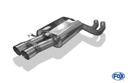 FOX Audi 100/A6 Typ C4 quattro Endschalldämpfer - 2x76 Typ 14
