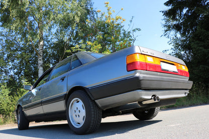 FOX Audi 100 quattro Typ C3 Endschalldämpfer - 2x63 Typ 10 Kopie