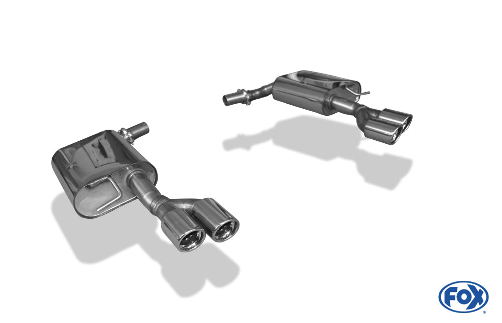 Audi A6 Typ 4F Endschalldämpfer rechts/links - 2x76 Typ 17 rechts/links
