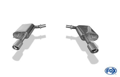 Audi A6 Typ 4F Endschalldämpfer rechts/links - 1x90 Typ 17 rechts/links