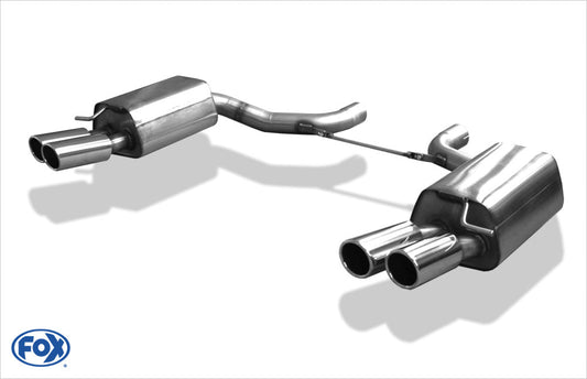 Audi RS6 4F Endschalldämpfer rechts/links - 2x80 Typ 16 rechts/links