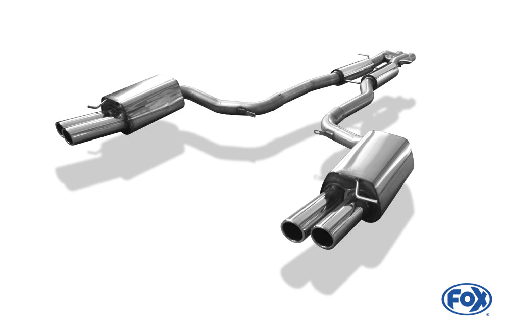 Audi RS6 4F Endschalldämpfer rechts/links - 2x80 Typ 16 rechts/links