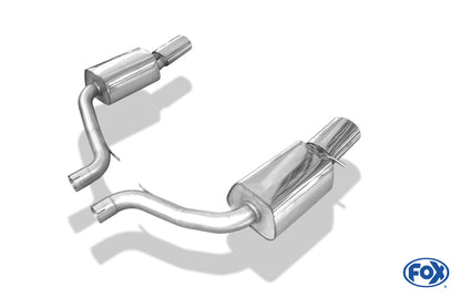 Audi RS6 4F Endschalldämpfer rechts/links - 140x90 Typ 32 rechts/links