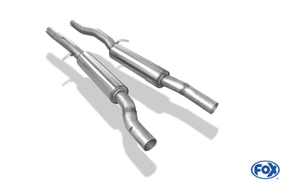 Audi A6 Typ 4F quattro 4,2l Vorschalldämpfer rechts/links Ø63,5mm