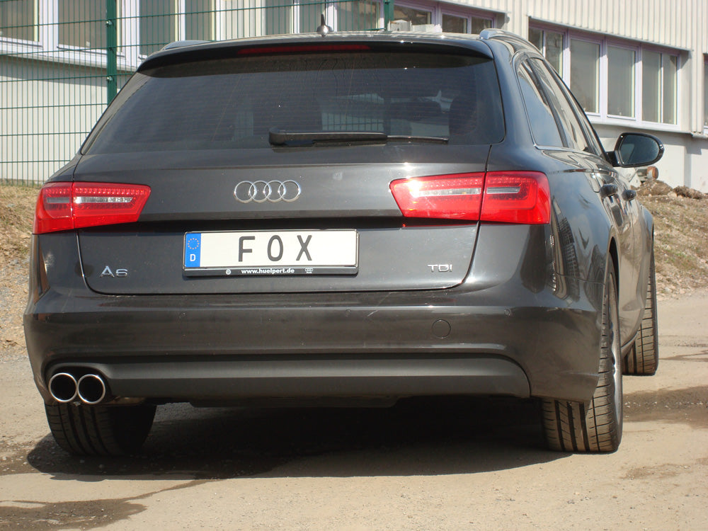 Audi A6 4G - 2,0l TDI Endschalldämpfer einseitig - 2x90 Typ 16