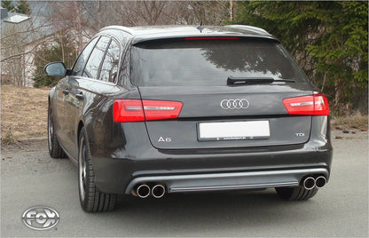 Audi A6 4G - 3,0l TFSI Endschalldämpfer rechts/links zweiflutig - 2x90 Typ 16 rechts/links