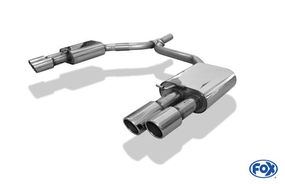 Audi A6 4G - 2,0l TDI Endschalldämpfer rechts/links zweiflutig - 2x90 Typ 16 rechts/links