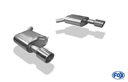 Audi A6 4G - 3,0l TFSI Endschalldämpfer rechts/links - 1x100 Typ 16 rechts/links