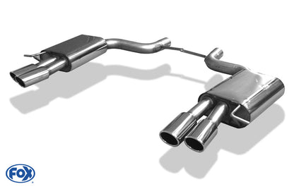 Audi S8 - 4E Endschalldämpfer rechts/links - 2x88x74 Typ 32 rechts/links