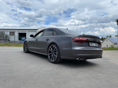 Audi S8 Typ 4H mit Abgasklappen Endschalldämpfer rechts/links zweiflutig - 2x106x71 Typ 38 rechts/links