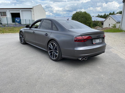 Audi S8 Typ 4H mit Abgasklappen Endschalldämpfer rechts/links zweiflutig - 2x106x71 Typ 38 rechts/links