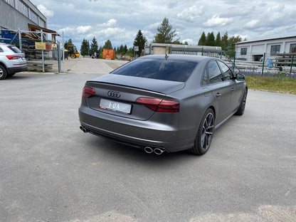 Audi S8 Typ 4H mit Abgasklappen Endschalldämpfer rechts/links zweiflutig - 2x106x71 Typ 38 rechts/links