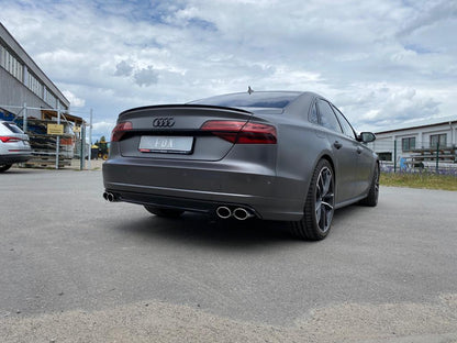 Audi S8 Typ 4H mit Abgasklappen Endschalldämpfer rechts/links zweiflutig - 2x106x71 Typ 38 rechts/links
