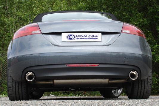 Audi TT 8J - Turbo Endschalldämpfer rechts/links - 1x90 Typ 17 rechts/links
