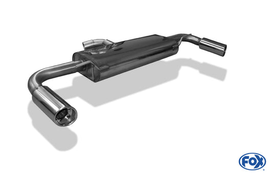Audi TT 8J - 3,2 V6 Endschalldämpfer rechts/links - 1x90 Typ 17 rechts/links