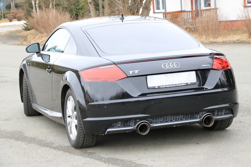 Audi TT FV3 quattro Endschalldämpfer rechts/links - 1x100 Typ 25 rechts/links