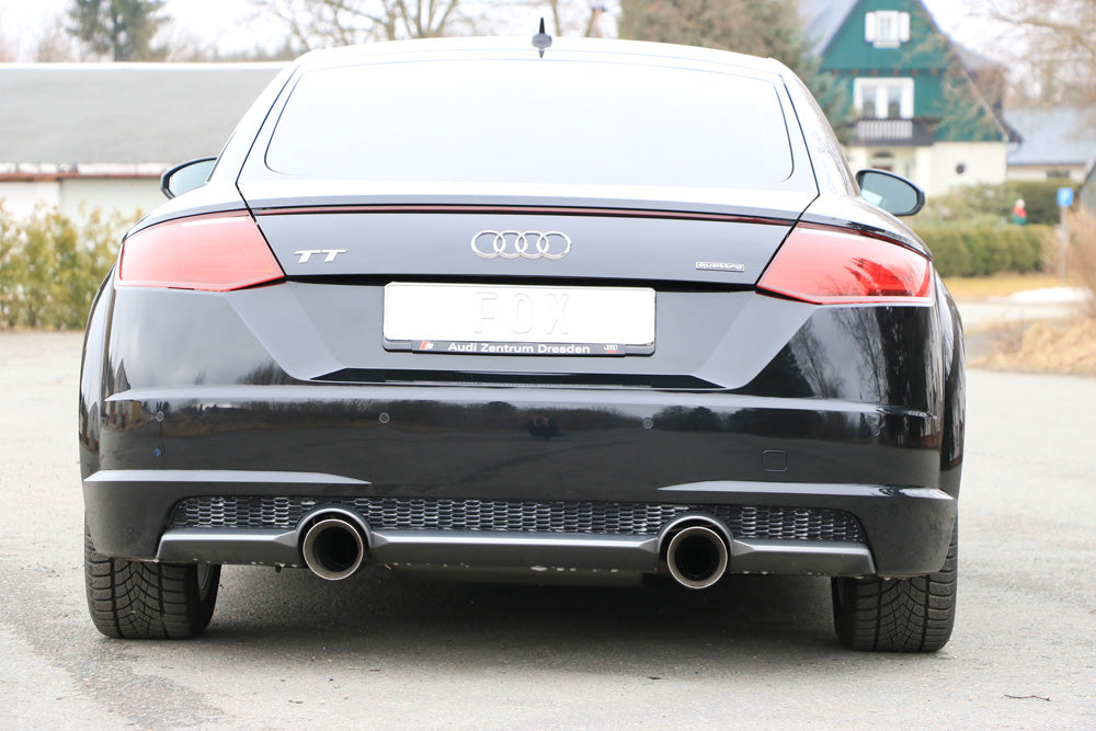Audi TT FV3 quattro Endschalldämpfer rechts/links - 1x100 Typ 25 rechts/links