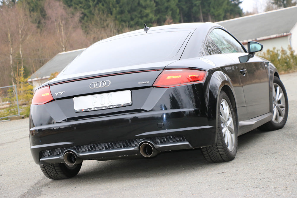 Audi TT FV3 quattro Endschalldämpfer rechts/links - 1x100 Typ 25 rechts/links