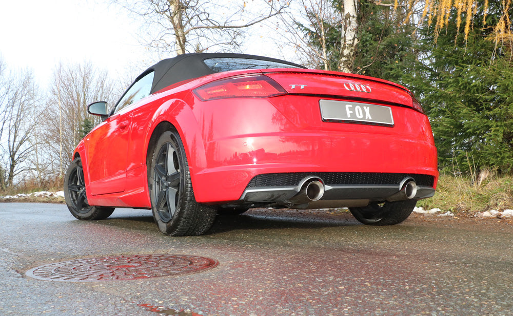Audi TT FV3 Frontantrieb Endschalldämpfer rechts/links - 1x100 Typ 25 rechts/links