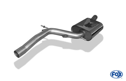 Audi A4 B8 - A5 8T - 2,0 Mittelschalldämpfer