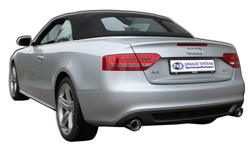 Audi A4 B8/ A5 8T quattro  Coupe/A5 Cabrio Endschalldämpfer rechts/links für 1-Rohr - 1x100 Typ 17 rechts/links