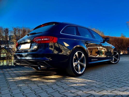 Audi A4/A5/ S5 quattro - 8T Coupe/Cabrio Endschalldämpfer rechts/links für 1-Rohr - 1x100 Typ 25 rechts/links