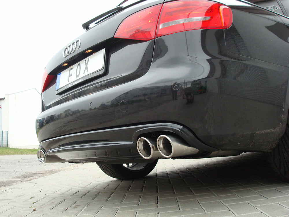 Audi A4 B8 Limousine/ Avant + S-Line Endschalldämpfer rechts/links zweiflutig - 2x90 Typ 17 rechts/links