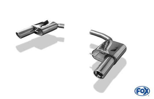 Audi A5 B8 Sportback Endschalldämpfer rechts/links für 1-Rohr - 1x100 Typ 17 rechts/links