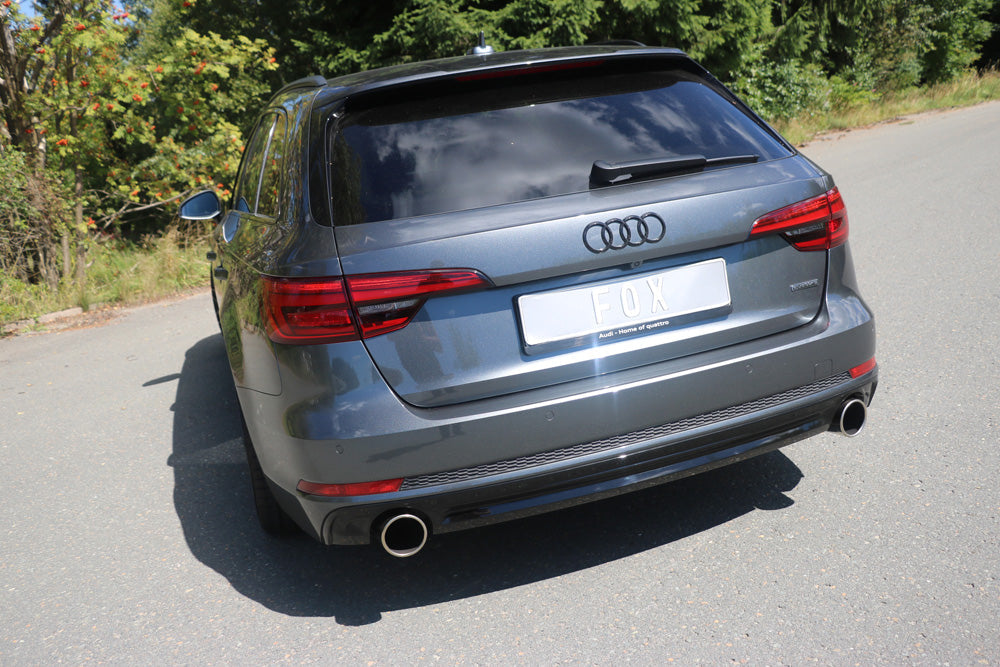 Audi A4 quattro B9 Endschalldämpfer rechts/links - 1x100 Typ 16 rechts/links