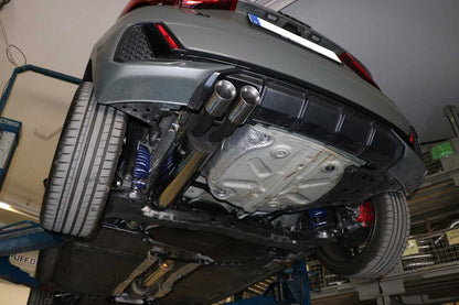 Audi A1 40TFSI Endschalldämpfer - 2x76 Typ 25