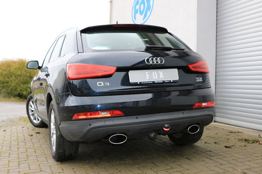 Audi Q3 quattro Diesel Endschalldämpfer Ausgang rechts/links - 160x90 Typ 38 rechts/links
