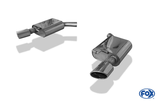 Audi A7 4G - 3,0l TFSI Endschalldämpfer rechts/links - 115x85 Typ 38 rechts/links