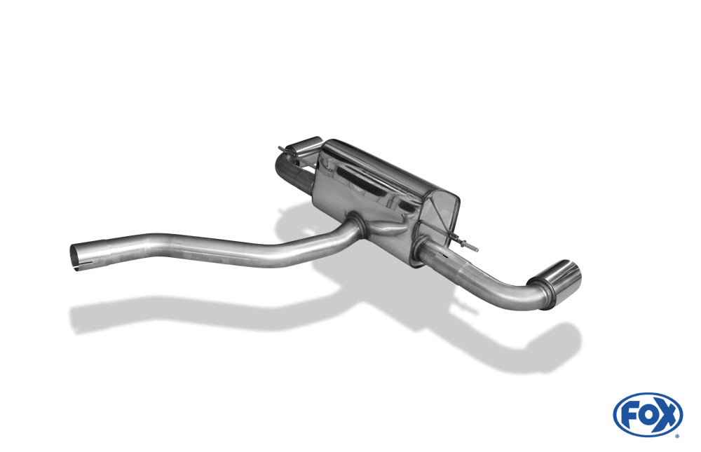 BMW F20/F21 - 120d Endschalldämpfer quer Ausgang rechts/links - 1x90 Typ 25 rechts/links