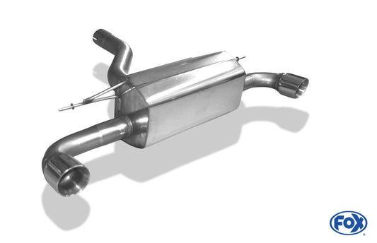BMW F20/F21 - 120d Endschalldämpfer quer Ausgang rechts/links - 1x90 Typ 25 rechts/links