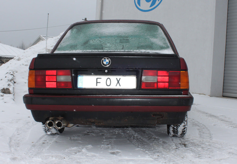 BMW E30 320i/ 325i Facelift Endschalldämpfer - 2x76 Typ 13