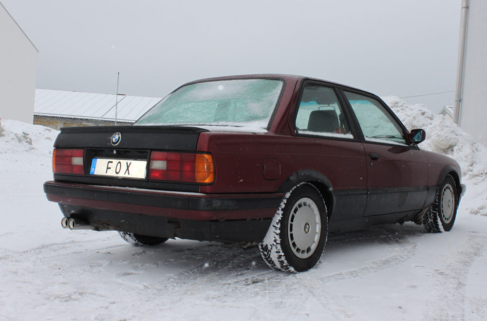 BMW E30 320i/ 325i Facelift Endschalldämpfer - 2x76 Typ 13