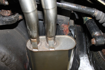 BMW E30 320i/ 325i Facelift Endschalldämpfer - 2x76 Typ 10