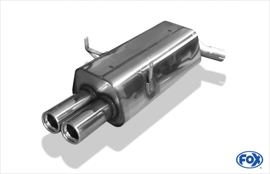 BMW E36 316/ 318/ 320/ 323/ 325/ 328 Endschalldämpfer - 2x76 Typ 13