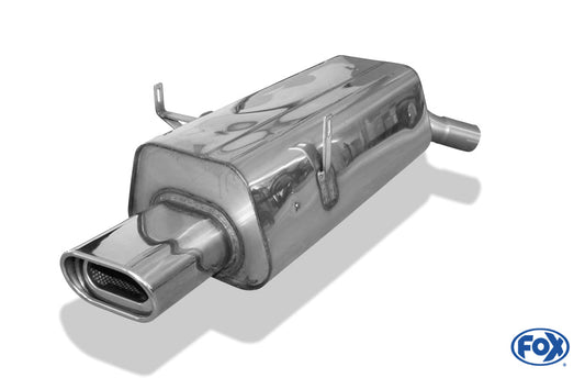 BMW E36 316/ 318/ 320/ 323/ 325/ 328 Endschalldämpfer - 135x80 Typ 53