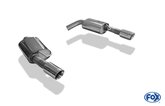 BMW E90/91/92/93 335i/335d Endschalldämpfer rechts/links - 1x90 Typ 25 rechts/links