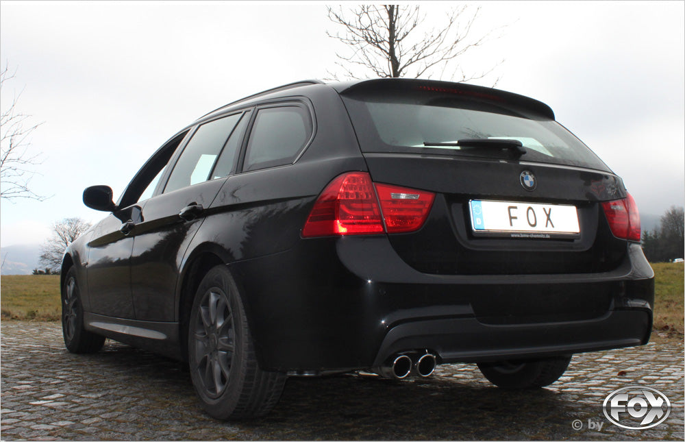 BMW E90/91/92 - 320d Endschalldämpfer - 2x76 Typ 17