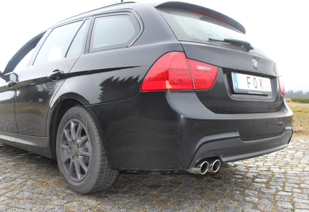 BMW E90/91/92 - 320d Endschalldämpfer - 2x76 Typ 17