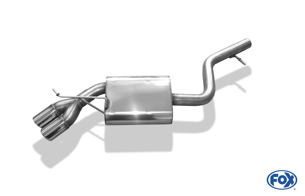 BMW E90/91/92 - 320d Endschalldämpfer - 2x76 Typ 17