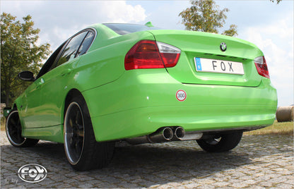 BMW E90/91/92 - 330i Endschalldämpfer - 2x80 Typ 24