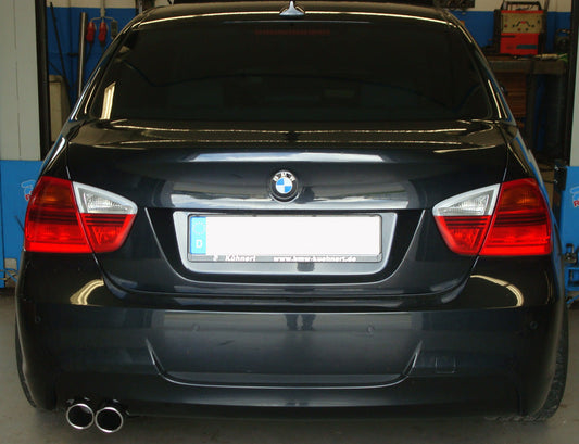 BMW E90/91/92 - 325d/ 330d Endschalldämpfer - 2x80 Typ 12
