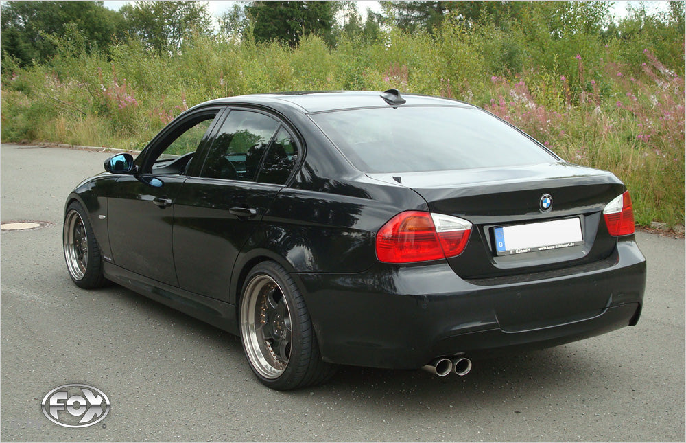 BMW E90/91/92 - 325d/ 330d Endschalldämpfer - 2x80 Typ 25